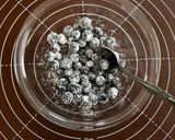 ブルーベリーのクランブルチーズケーキ作り方6写真