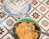 アジのピーナッツ味噌焼き&豚のピー味噌作り方6写真
