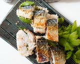 焼き鯖寿司作り方6写真