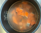 【保育園給食】鮭と人参の炊き込みごはん作り方4写真
