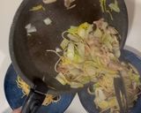 旨味凝縮！塩揉み白菜のワンパン和風パスタ作り方26写真