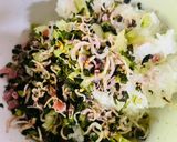 私の 高菜梅ちりめんごはん作り方3写真