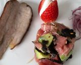 季節のフルーツを添えて　苺で！作り方1写真