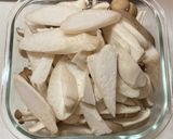 きのこベーコン作り方1写真