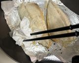 冷凍塩サバ⭐︎基本の焼き方（フライパン）作り方4写真