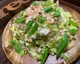 春キャベツとスナップエンドウのサラダ作り方6写真