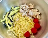 豚しゃぶ&夏野菜のバルサミコ冷製パスタ！作り方14写真