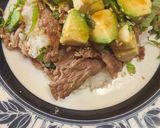 牛肉とアボカドのわさび醤油ちらし寿司作り方6写真