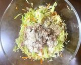 レンジで簡単！春キャベツとツナの和え物作り方3写真