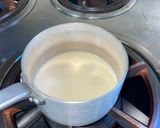 簡単！豆乳くずもち　給食作り方1写真