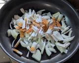 100円未満で！ちくわと塩昆布和風焼そば作り方2写真