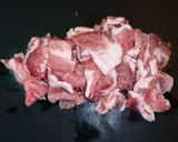 簡単☆お手軽豚肉と明太子の炊き込みご飯♩作り方1写真