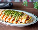 豚バラともやしのとん平焼き作り方8写真