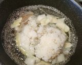 中華粥☆七草粥☆脂肪燃焼スープ☆夜食鶏粥作り方1写真