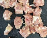 箸が止まらない。ガリバタチキン丼作り方2写真