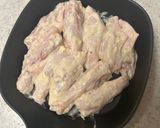 手羽中のガーリックマヨ焼き作り方3写真
