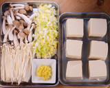 きのこと白菜のあんかけ揚げ出し豆腐🤤作り方1写真
