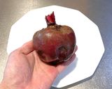 ビーツ氷の日本酒ロックとビーツの味噌漬け作り方1写真