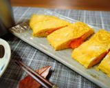 ＊ふわふわ明太子入りだし巻き卵焼き＊作り方4写真
