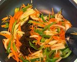 もずくと余り野菜の人参しりしり作り方2写真