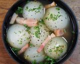 丸ごと新玉ねぎのスープANA風作り方7写真