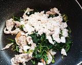 ほうれん草と豆腐・豚肉の塩こうじ炒め作り方10写真
