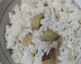 簡単★晩御飯！サツマイモごはん作り方5写真