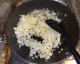 シーフード＆茸入りカルボ風リゾット作り方1写真