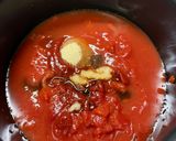 【簡単夕食】ピーマン肉詰めのトマトグラタン風作り方5写真