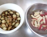 さつま芋とごぼうのデリ風甘辛炒め作り方1写真