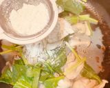 牡蠣のクリームパスタ　パリパリチーズ乗せ作り方5写真