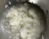 オクラとなめこのみぞれ和え。作り方2写真