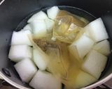 とろとろ冬瓜の白味噌あん作り方3写真