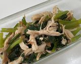 納豆と小松菜と梅肉の冷製パスタ作り方1写真