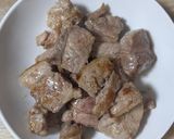 《激うま》赤ワイン無し牛肉のトマト煮込み作り方2写真