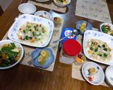 サラダほうれん草のフルーツ盛り沢山サラダ作り方4写真