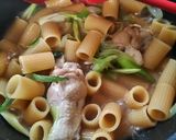 鶏と九条ねぎの和風パスタ作り方8写真