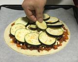 豆腐シュレッドで作るナスのボローニャピザ作り方13写真