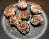 豚こま肉のまんまる焼き作り方9写真