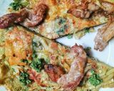 🍕背徳圧縮ピザ⑩じゃがいも×豚肉×パセリ作り方8写真