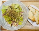 10分以内調理！春キャベツの水漬けパスタ作り方8写真