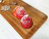 スノードームみたいな簡単クリスマスケーキ作り方2写真