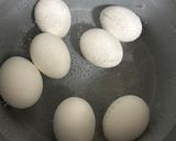 ゆでたまご塩味作り方1写真