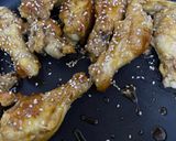 ごま香る鉄板焼き風手羽元作り方3写真