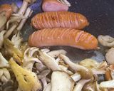 きのこたっぷりペべロンチーノ風作り方4写真
