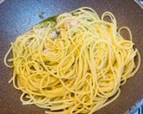 冷凍海老と牡蠣のジェノベーゼパスタ作り方3写真