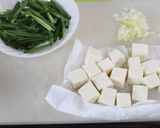 10分完成！豚こま麻婆豆腐丼作り方1写真