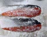 超簡単😉鮭のタラコチャンチャン焼き作り方3写真