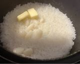 新大蒜でガーリックライス🧄作り方2写真