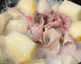 砂糖なし 里芋と豚こま煮物作り方3写真